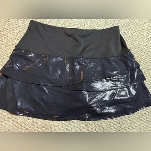 Lucky in Love Women’s Scallop front tennis skirt, size Large (12)